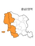 랜드맵V2 충청남도 충남 Z권역 (1.태안군 2.서산시 3.서천군 4.보령시) : 랜드맵