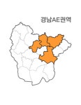 랜드맵V2 경상남도 경남 AE권역 (1.창원시 2.의령군 3.창녕군 4.밀양시) : 랜드맵