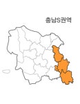 랜드맵V2 충청남도 충남 S권역 (1.세종시 2.금산군 3.계룡시 4.대전광역시) : 랜드맵