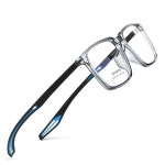 MOMOJA 남성용 스포츠 광학 처방 안경 프레임 초경량 TR90 실리카 젤 G6206 레트로 패션 : 호호호컴퍼니