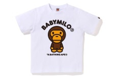 [베이프정품] 키즈 반팔티 베이비 마일로 티 BABY MILO TEE : 재팬베이프스토어