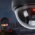 가짜방범용CCTV 원형돔 매장 식당 로비 침입방지보안 모형감시카메라 : 레스트4유
