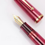 JinHao 9019 다다오 만년필 아크릴 투명 스핀 펜 펜촉 시그니처 잉크 40mm : 김계란구대