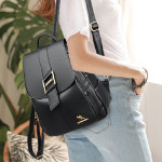 art242 ALZ-1134 핀바르 백팩-블랙 : StyleOlle