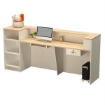 미용실 매장 테이블 계산대 호텔 데스크 책상 업소 네일샵 인포 프론트 인포데스크 옷가게 A : 영천로컴퍼니