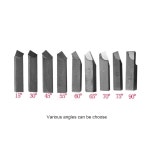 조정 가능한 하 합금 그라인딩 리머 핸들 커터 1 세트 자동차... 오토바이 밸브 시트 수리 도구 15/30/45/55/60/65/75/90 Degr : 해피아워롱