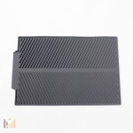 온통 yeah 라인 드라잉매트 43x33cm 그레이 주방 식기 건조 매트 실리콘 드라잉 : 온통 yeah