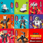 스키비디 토일렛 블럭 블록 미니 스키비 토일렛 침공 을 막아라 : 스마트초이스M