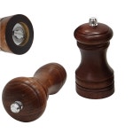 마요 캠핑 통후추 핑크솔트 통깨 수동 나무 그라인더 페파밀 4호 : 서희물류