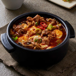 [쿡솜씨] 우삼겹 순두부찌개 2인분(740g) 밀키트 간편조리 캠핑요리 자취요리 홈파티 : 경기도주식회사