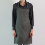 목걸이형 버클장식 바리스타 카페 업소 공방 애견샾 네일샾 앞치마 색상7종 : 우림유니폼