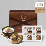[선물세트] 정성담 설렁탕 2팩+프리미엄 갈비탕 2팩 : 정성담