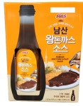 남산 왕돈가스 소스 1.25kg(625g X 2개입) 돈까스 돈가스 경양식소스 : 홈마트쇼핑