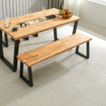 업소용 인테리어벤치 카페 다이닝체어 긴의자 벤치형식탁의자 1500 : 리퍼스