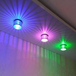 코스토프 천장 벽설치 LED 노래방 클럽 조명등 멀티샷 컬러풀 장식등 : 코스토프