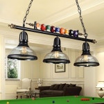 조절 가능한 39 유리 음영이 있는 풀 테이블 조명 - 산업 빈티지 장식 당구장 샹들리에 위에 걸려 레스토랑 바 또는 커피숍 장식에 적합... 