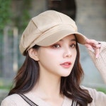 울베레모 니트베레모 H7504 레트로 코튼 베레모 모자 빵모자 니트빵모자 : 보이삼