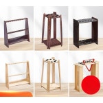 큐대걸이 당구큐대 디스플레이 당구큐 거치대 원목 당구장 개인큐 매장용 진열대 : 도울상사