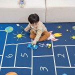 사방치기 매트 땅따먹기 아이방 놀이 : 르피오멘토
