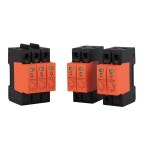 CE TUV 승인 광 PV DPS 서지 억제제, DC 보호기, 2P 500V 1000V 3P SPD 20 40K : 프로 테크