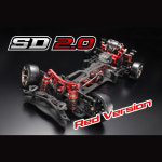 YOKOMO 슈퍼 드리프트 SD2.0 레드 버전 조립 섀시 키트(SDR-020R) : 슈즈 벅스