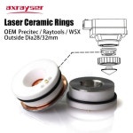 세라믹 링 노즐 홀더, OEM Precitec Raytools WSX 섬유 헤드 P0571-1051, KT CON 프로커터, 라이트커터 B Dia28mm (Precitec) : 02대흥