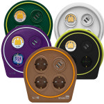 러그박스 라운드탭 10M USB 캠핑 전기릴선 납작한 플러그 미니 연장선 리드선 : 러그박스