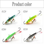 1Pcs 78mm 15g베이스 밸런서 낚시 미끼 가짜 물고기 금속 지그 싱킹 하드 인공 겨울 얼음 : -산업-용품-부품-