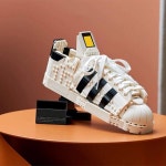 레고커스텀조립 2024브릭 호환 10282 클래식 슈퍼 스포츠 신발 스니커즈 모델 빌딩 블록, DIY 벽돌 놀이감, 소년 소녀 크리스마스 선물... 