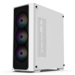 BRAVOTEC SWORD S830 RGB 타이탄 글래스 (화이트) 컴퓨터케이스 : 컴엔더 COMENDER