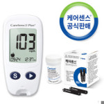 케어센스 2 플러스 혈당 측정기 시험지110매 침210 솜 200 혈당계 검사기 당뇨 당 체크 관리 기기 : 헬스케어커머스 힐링팩토리