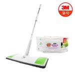 3M 쓰리엠 표준형 올터치 막대걸레 + 베이킹소다 물걸레 청소포 마일드 30매 : 3M 온라인공식스토어