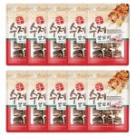 강아지간식 강아지 수제 양꼬치 90g 10P 반려견 육포 개껌 간식 강아지육포껌 : NANACUCU