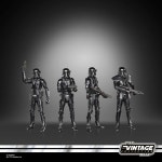 Star Wars 빈티지 컬렉션 임페리얼 데스 트루퍼 액션 4 피규어 세트 블랙 (F5553) : 홍길동