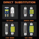 자동차 LED 인테리어 램프 Canbus 쉐보레 카발리에 19881995 1996 1997 1998 1999 2000 2001 2002 2003 2004 2005 액세서리 부품... 