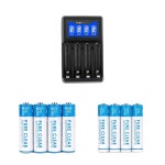 퓨어클리어 AA 2500mAh 4알 1세트 충전지 배터리 건전지 : 제이엔디