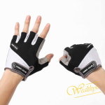 Wh 자전거 반장갑 L 블랙 사이클장갑 라이딩반장갑 : 웰시에이치