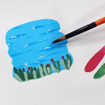 캔버스 스케치북 패드 유화 아크릴화 캔버스지 a5 : 지성문구프라자