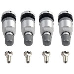 TPMS 자동차 타이어 압력 모니터 밸브 캡 센서 표시기 BMW 5 시리즈용 자동 타이어 압력 검사 도구 4 개 : 제이에스디베이