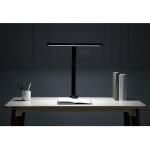 파파 LED 와이드 스탠드 시력보호스탠드 공부용 학습용 학생 책상 스탠드 조명 500S 블랙 : 굿세라