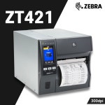 ZEBRA ZT421 300dpi 바코드프린터 6인치 라벨프린터 제브라 광폭 ZT-421 : 코드엠디