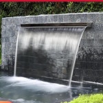 수영장 펜션 인공 커튼 물줄기 인테리어 인공폭포 폭포 정원 연못 : trioplus