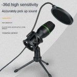 삼각대 콘덴서 와이어 게임용 USB 마이크 RGB 마이크 팟캐스트 녹음 스튜디오 스트리밍 노트북 데스크탑 PC용 : 지소다라이프