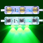 SS LIGHT 12V / 24V 렌즈형 3구 LED모듈 화이트 1개 : LED피앤텍