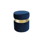 니켄즈 벨벳 원형 스툴 다용도 화장대 의자 카페 식탁 1인 체어 1인용 소파 은행 부동산 : 당신의가구