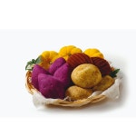 구황작물 통밤빵 90g x15개, 냉동생지·홈베이킹·제빵용 반죽 (아이스박스) : 착한베이킹