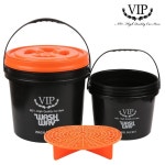 오토모듬 VIP 워시웨이 세차버킷 3종(워시버킷+그릿가드+감마씰리드) 세트+휠버킷 : 오토 모듬
