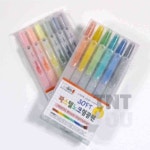 티앤 형광펜 노트 소프트 고시생형광펜 다꾸형광펜 : 티앤티유통