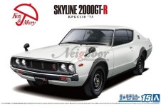 아오시마 자동차 05951 1/24 Nissan Skyline HT 2000GT-R KPGC110 73 No.15 : Neighbor Hobby
