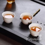 [다도 다기] 예향원 친환경 소재 휴대용 야외용 일회용 찻잔 50개 세트 C-5414 : 예향원